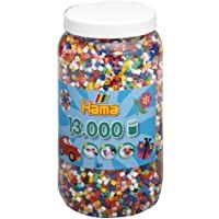 Los mejores  - Hama - Bote de cuentas para creación de objetos - color-modelo surtido